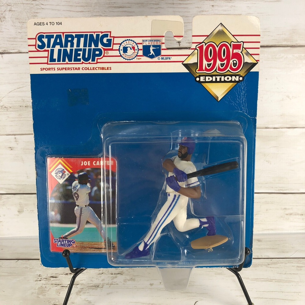 Joe Carter Toronto Blue Jays Starting Lineup 1995 MLB Figure with Card Kenner